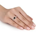 thumbnail image 4 of Everly Women's Diamond and Created Sapphire Engagement Ring, 4 of 4
