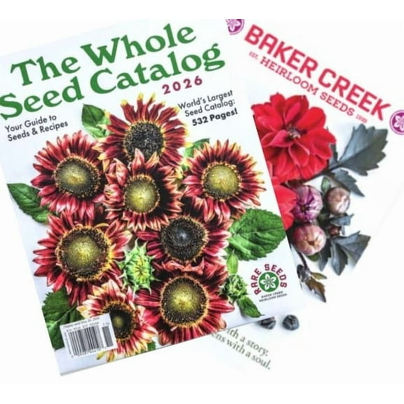 (Set of 2) The Whole Seed Catalog & Heirloom Catalog - 2026 edition