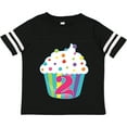 thumbnail image 3 of Inktastic 2nd Birthday Cupcake Boys or Girls Toddler T-Shirt, 3 of 5