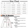 thumbnail image 3 of DYTTDG Women's 2024 Fall and Winter Jacket Solid Color Zip Up Warm Coat Cardigan Jacket Great Gifts for Less, 3 of 3