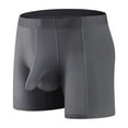 thumbnail image 1 of B91xZ Boxers en Coton pour Hommes, Gris Foncé TTG, 1 of 2