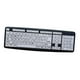 thumbnail image 1 of 107 teclas de computadora , tamaño completo, alto perfke Teclado de computadora grande, 1 of 7