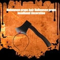 thumbnail image 4 of Fiudx Diademas de Halloween, Diseños de Armas de Terror, Cuchillo, Hacha, Tijeras y Hacha Aterradoras, Accesorios Fotográficos Realistas, Perfectos para Fiestas de Disfraces, Ajustables para Todos Lo, 4 of 6