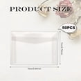 thumbnail image 2 of 50pcs Glassine Envelopes, 3.94x2.76in Lottery Ticket Envelopes for Stamps, 2 of 4