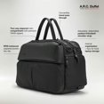 thumbnail image 2 of Bolsa de lona Incase A.R.C. 40 L con bolsillo para portátil de 16 pulgadas, color negro, 2 of 6