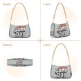 thumbnail image 7 of FORMRS Womens Shoulder Bag with Chain Strap Clutch Purse Cute Tote Handbag, Gray Game Day, 7 of 7
