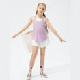 thumbnail image 6 of Kid Girls Athletic Tank Tops Sleeveless Workout Running Tennis Sports Shirts 5-12Y, 6 of 9