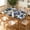 BlueBohemian, variant on ARTSLION Elastic Tablecloth For Oval Tables, Waterproof Tablecover For Up To 42X68in Oval Table Cover, Dining Tablecover For Indoor And Outdoor, Holiday, DandelionSage