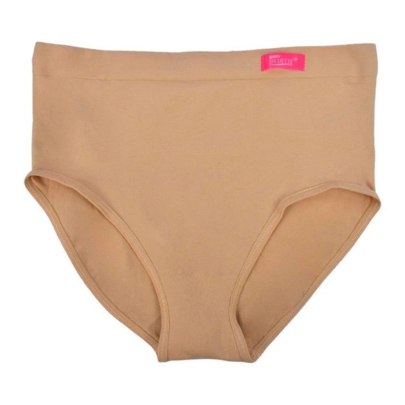 Pantaleta Body Siluette para Mujer, Completa Beige Talla CH