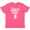 Vintage Hot Pink, variant on Future Skier Childs Skiing Youth T-Shirt