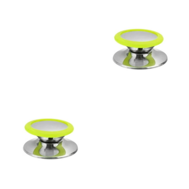Reemplazo de perilla de tapa de olla de Acero inoxidable Matsuzay Verde Grande 2piezas