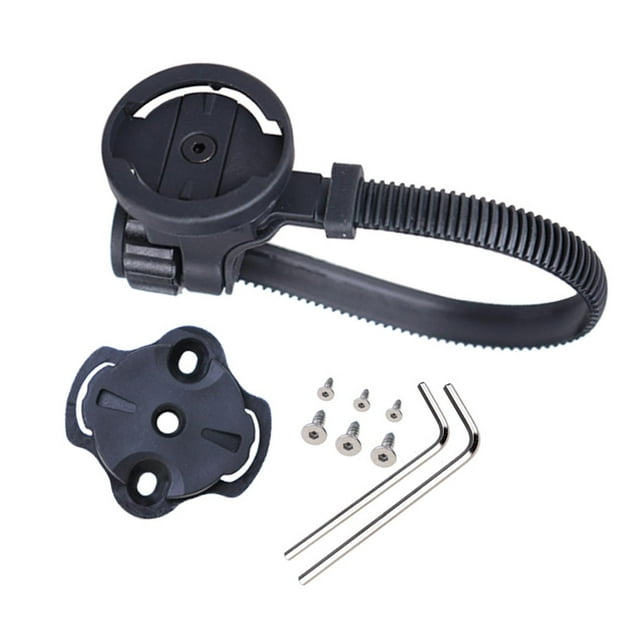 Adaptador de luz para montaje en computadora de bicicleta, adaptador de faro, reemplazo seguro de noche, soporte de montaje de luz delantera de