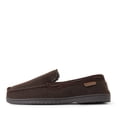 thumbnail image 2 of Dearfoams Men's Keaton Twill House Shoe Moccasin Slipper, 2 of 7