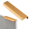 thumbnail image 1 of Kitchen Cabinet Handles, Finger Pulls for Cabinets Edge Pulls, Kitchen Hardware for Dresser Drawers Metal Alloy, K, 1 of 5