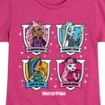 thumbnail image 3 of Monster High - Yearbook Photos - Toddler & Youth Girls Short Sleeve T-Shirt, 3 of 5