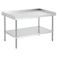 thumbnail image 1 of Yeshouse mesa de soporte para equipos de acero inoxidable con certificación NSF, capacidad de 400 lbs, patas ajustables y deflector de borde de 2 pulgadas, ideal para cocina profesional, 1 of 7