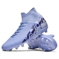 thumbnail image 2 of Yiomxhi Soccer Cleats for Men Younth Adult Lightweight Football Shoes with Ankle Support, Breathable Outdoor Turf Cleats for Training and Matches, Long Studs and Short Studs, 2 of 7