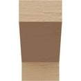 thumbnail image 2 of 7"W x 7"D x 14"H Wide Clemmons Rough Cedar Woodgrain TimberThane Corbel, Primed Tan, 2 of 6