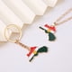thumbnail image 5 of Qarigey Collar con colgante de tarjeta de bandera colorida, regalo para cualquier ocasión, llavero con collar encantador para ocasiones Type1 NO1, 5 of 6