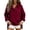 U8-Wine, variant on Textilo Womens Oversized Sweatshirt Henley Neck Half Button Pullover Top Long Sleeves Drop Shoulder Stand Collar Sweaters Casual Comfy Loose Fit 2026 Fall Winter Fashion Clothing,Black XL