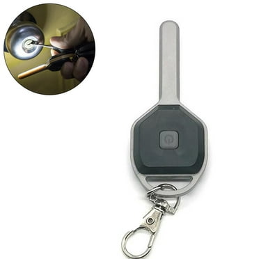 Practical Mini Super Bright COB LED Key Shaped Camping Flashlight Light Key Ring Keychain Torch Lamp
