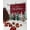 Red Black, variant on Xmas Tree Christmas Shower Curtain, Snowflake Red Green Brown Waterproof Washable Boho Funny Cute Shower Curtains Set for Bathroom Farmhouse Bathtubs Decor with Hook, 36"Wx72"L