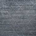thumbnail image 1 of Ahgly Company Machine Washable Indoor Square Industrial Modern Dark Blue Grey Blue Area Rugs, 4' Square, 1 of 1