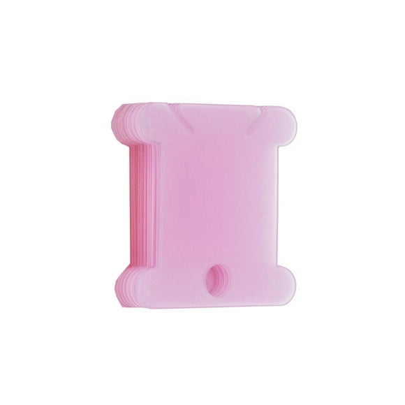 Advancent Tablero de bobinado, bobinas de hilo dental, carrete de cable de larga duración, accesorios de tejer simplemente usados, suministros Artesanía Rosa 10 piezas