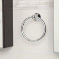 thumbnail image 4 of Towel ring, polished chrome, 4 of 5
