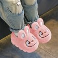 thumbnail image 5 of Cute Girls' Fuzzy Slippers Slip-on Lovely Anime Soft Warm Winter Anti-slide House Slippers with Flat Sole Safe Slipper Indoor Winter Fashion Footwear, 5 of 9