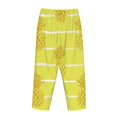 thumbnail image 5 of Goofa Gold Pineapple Printed Soft Pajama Pants for Women, Wide Leg Comfy Casual Lounge Yoga Pants-Small, 5 of 9