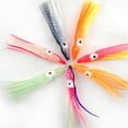 thumbnail image 2 of Soft Simulation Fishing Lures Night Lights Colored Bait Octopus Squid Fishing, 2 of 8