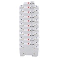 thumbnail image 4 of Rail Mount Fuse Holder, Accurate ABS+Copper RT18-32X Rail Installation Indicator Light White Plastic Housing  For Circuit Fault Protection, 4 of 8