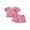 Red, variant on Baby3M 6M 12M 18M 24M 2T 3T Girl 2Pcs Summer Outfits Short Sleeve Fruit Embroidery Tops and Shorts Set Toddler Spring Clothes
