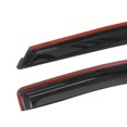 thumbnail image 5 of Ikon Motorsports Compatible with 15-22 Ford F150 17-21 F250 to F550 Standard Cab Window Visors Acrylic 2Pc, 5 of 5