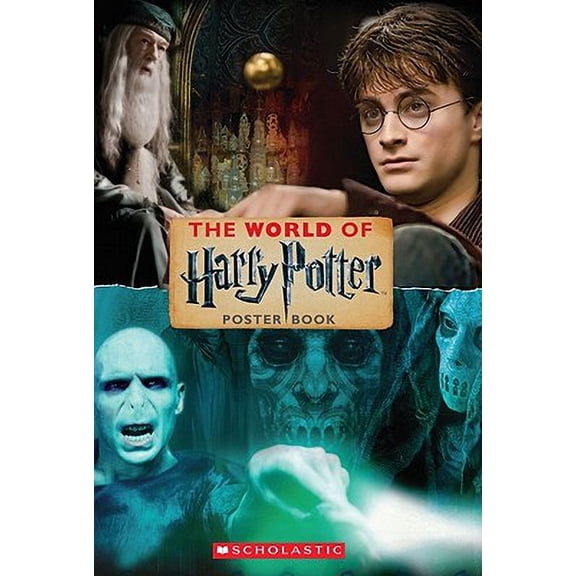 The World of Harry Potter: Poster Book, 9780545312134, 0545312132, Hardcover,