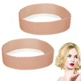 thumbnail image 1 of 2 Pcs Bande de Préhension en Silicone pour Femmes, Bande Élastique Réglable Antidérapante (Marron Foncé), 1 of 5