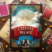 Capstone Games: Crystal Palace - Strategy Board Game, 2-5 Players, Ages 14+, 60 to 150 Min