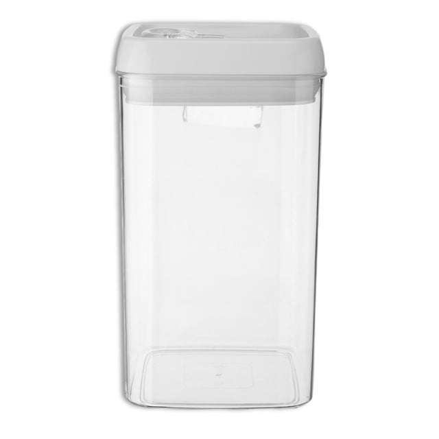 Grain Dispenser Container Countertop Food Storage Tank Kitchen Dry Beans Box Clear Rice Cereal Jar 3.1L