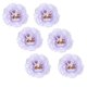 thumbnail image 2 of 6 piezas falsas cabezas de peonía para broche de horquilla decoración de bricolaje boda Gloria Flor artificial, 2 of 9