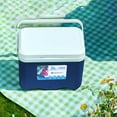 thumbnail image 4 of Summercome Insulated Portable Cooler Box, Hard Cooler with Heavy Duty Handle & Up to 3 Day Ice Retention, Great for Beach, Picnic, Camping, Tailgating, Groceries, Boating, & More (5L, Blue), 4 of 7