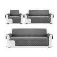 thumbnail image 2 of Non-Slip Sofa Cover for Couch, Waterproof Sofa Slipcover Cover 2 Cushion Couch Furniture Protector for Pets Kids Dog Cat, 68"/Sofa, Gray, 2 of 6