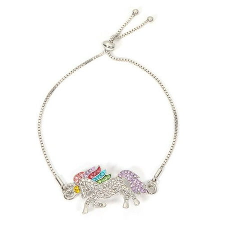 TURNTABLE LAB Unicorn Bracelet - Rainbow Unicorn Bracelet  for Girls Best Friend Necklace Bracelet (Unicorn Gift