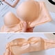 thumbnail image 5 of Sujetador invisible transpirable antideslizante con hebilla frontal sin tirantes y push-up de estilo europeo y americano con copa grande QQ Sugar Oxygen para mujer, 5 of 6