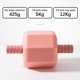 thumbnail image 4 of Mancuernas De Agua Fitness Ejercicio Mancuerna Barra De Mano Equipo De Fitness Para Hombres Mujeres Pérdida De Peso Cuello Hombro Ajuste Yuarrent OD014799-01, 4 of 6