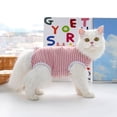 thumbnail image 5 of Ropa elástica de recuperación para gatos después de una cirugía, traje de destete para gatos pequeños, mono suave y transpirable para el cuidado de mascotas, 5 of 5