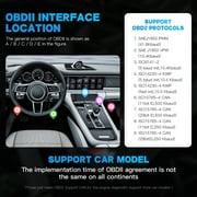 2026 Wireless OBD2 Scanner XTOOL AD20 Automotive Scan Tool Code Reader Bluetooth Engine Scanner for iPhone & Android Lifetime Free Update