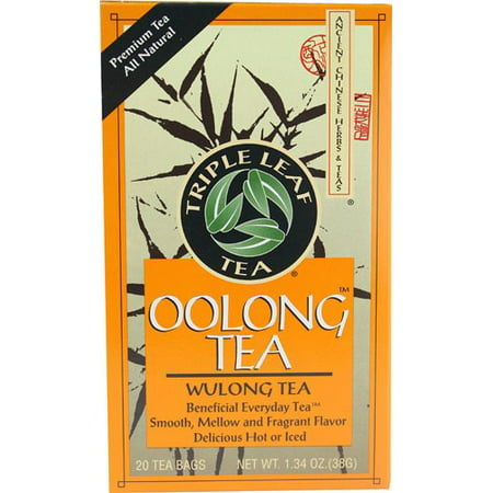 Triple Leaf Tea Tea Bags, Oolong Tea, 20 tea bags [1.34 oz (38