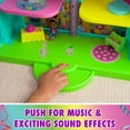 thumbnail image 5 of Gabby's Dollhouse, 15 Pc Celebration Dollhouse, 25-Inches Tall, with Toy Figures, Doll House Furniture & 10 Sounds, Kids Toys for Girls & Boys Ages 3+, 5 of 5