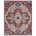 thumbnail image 5 of SAFAVIEH Nirvana Comhgham Geometric Area Rug, Cream/Red, 8' x 10', 5 of 5